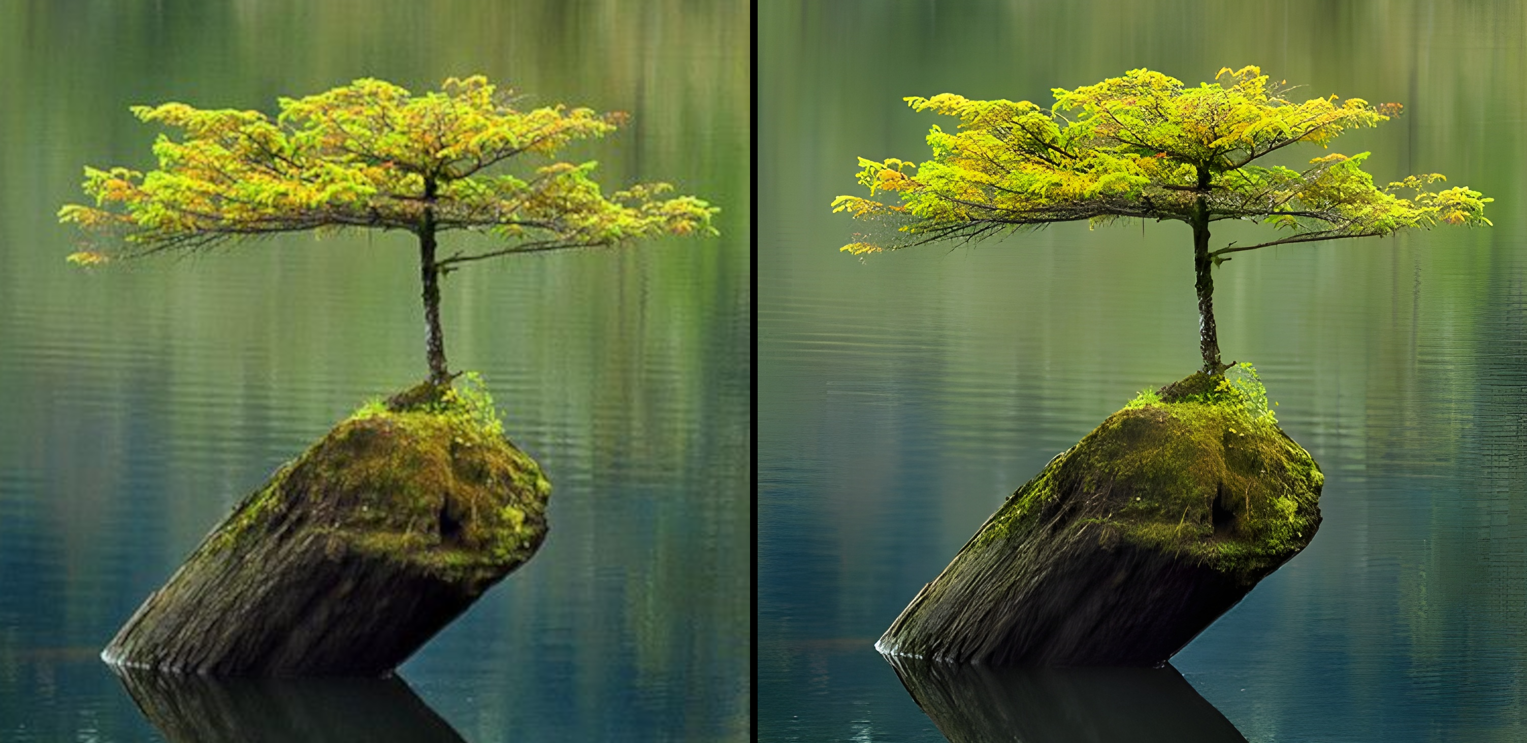 image upscaling example image